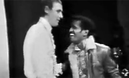 Sammy Davis, Jr. with Simon Dee on Dee Time 1968