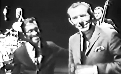 Sammy Davis, Jr and Frank Evans