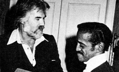 Kenny Rogers and Sammy Davis, Jr.