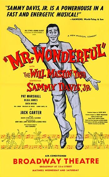 "Mr. Wonderful" Poster 1956