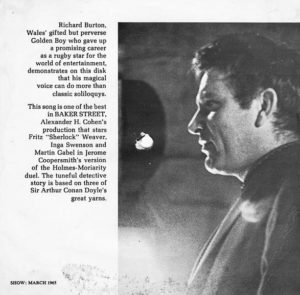 A Married Man Richard Burton sleeve