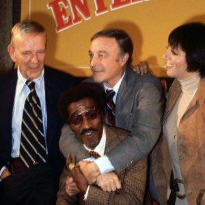 Fred Astaire, Gene Kelly, Sammy Davis, Jr. and Liza Minelli 1974