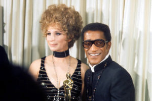 Barbra Streisand and Sammy Davis, Jr. at The Oscars