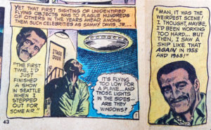 DC Ghosts #40 July 1975 Sammy Davis Panel
