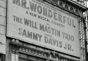Broadway marquee for Mr. Wonderful